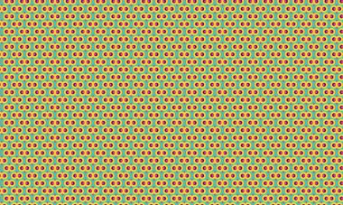 Modern bir soyut tasarım oluşturan dairesel desen üst üste biniyor..