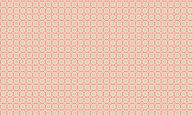 Oyuncu ve simetrik düzende katmanlı eşmerkezli daireler içeren cesur, pürüzsüz tasarım..