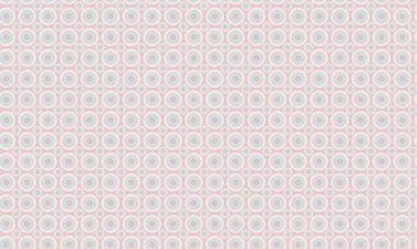 Oyuncu ve simetrik düzende katmanlı eşmerkezli daireler içeren cesur, pürüzsüz tasarım..