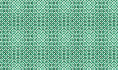 Oyuncu ve simetrik düzende katmanlı eşmerkezli daireler içeren cesur, pürüzsüz tasarım..