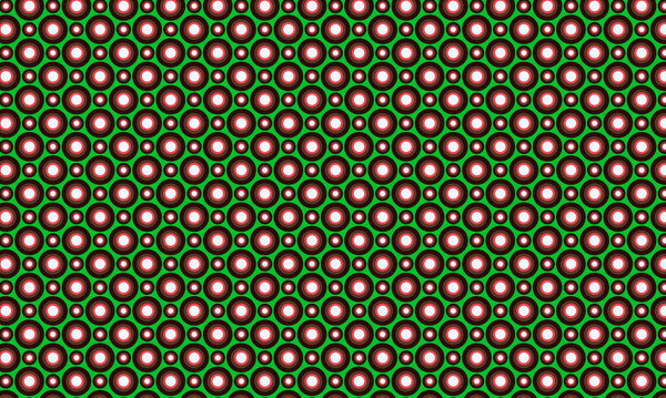 Смелый бесшумный дизайн с нарисованными кругами в игровой и ситриальной компоновке.