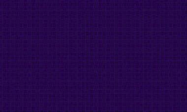 Yapılandırılmış ve asgari geometrik tarzda doğrusal şebekeler tarafından oluşturulan küp benzeri desen tekrarlanıyor.