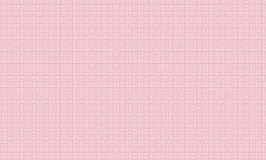 Yapılandırılmış ve asgari geometrik tarzda doğrusal şebekeler tarafından oluşturulan küp benzeri desen tekrarlanıyor.