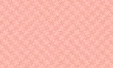 Yapılandırılmış ve asgari geometrik tarzda doğrusal şebekeler tarafından oluşturulan küp benzeri desen tekrarlanıyor.