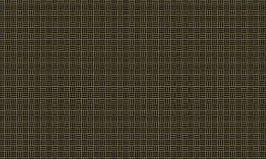 Doğrusal simetri ve yapısal yineleme ile küp esinlenilmiş ızgara düzeni içeren geometrik dikişsiz desen.