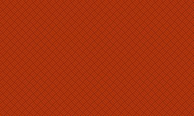 Doğrusal simetri ve yapısal yineleme ile küp esinlenilmiş ızgara düzeni içeren geometrik dikişsiz desen.