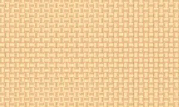 Yapılandırılmış ve asgari geometrik tarzda doğrusal şebekeler tarafından oluşturulan küp benzeri desen tekrarlanıyor.