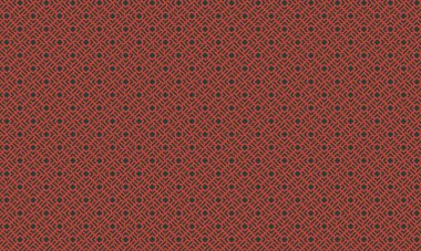 Yuvarlak kare şekilli soyut ızgara deseni yapılandırılmış bir düzende küp benzeri bir labirent etkisi yaratır.