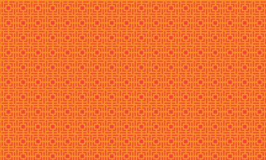 Yuvarlak kare şekilli soyut ızgara deseni yapılandırılmış bir düzende küp benzeri bir labirent etkisi yaratır.