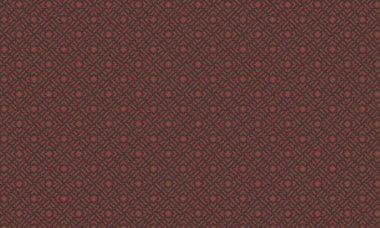 Yuvarlak kare şekilli soyut ızgara deseni yapılandırılmış bir düzende küp benzeri bir labirent etkisi yaratır.