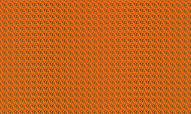  Modern tasarım kullanımı için simetrik ve pürüzsüz bir düzende tekrarlanan eğri çizgilerle soyut çift kabarcık deseni.