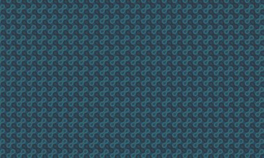  Modern tasarım kullanımı için simetrik ve pürüzsüz bir düzende tekrarlanan eğri çizgilerle soyut çift kabarcık deseni.