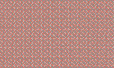  Modern tasarım kullanımı için simetrik ve pürüzsüz bir düzende tekrarlanan eğri çizgilerle soyut çift kabarcık deseni.