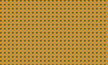 Kusursuz, hipnotik bir düzende, soyut görsel efektli dalgalı çizgiler içeren gözler esinlenmiş desen tekrarlanıyor..