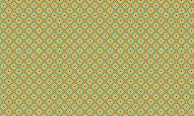 Kusursuz, hipnotik bir düzende, soyut görsel efektli dalgalı çizgiler içeren gözler esinlenmiş desen tekrarlanıyor..