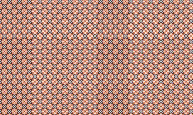 Kusursuz, hipnotik bir düzende, soyut görsel efektli dalgalı çizgiler içeren gözler esinlenmiş desen tekrarlanıyor..