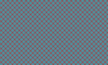 Kusursuz, hipnotik bir düzende, soyut görsel efektli dalgalı çizgiler içeren gözler esinlenmiş desen tekrarlanıyor..