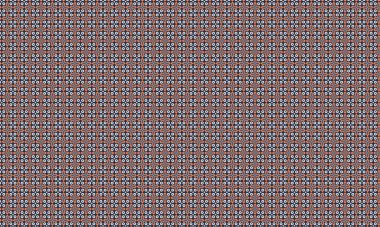 Kusursuz, hipnotik bir düzende, soyut görsel efektli dalgalı çizgiler içeren gözler esinlenmiş desen tekrarlanıyor..