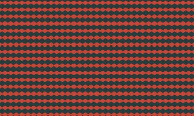 Kusursuz, hipnotik bir düzende, soyut görsel efektli dalgalı çizgiler içeren gözler esinlenmiş desen tekrarlanıyor..