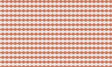 Kusursuz, hipnotik bir düzende, soyut görsel efektli dalgalı çizgiler içeren gözler esinlenmiş desen tekrarlanıyor..