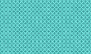 Birbirine kenetlenmiş dairesel şekillerden oluşan ve simetrik ve pürüzsüz bir düzende taç yaprağı benzeri motifler oluşturan çiçek deseni tekrarlanıyor.