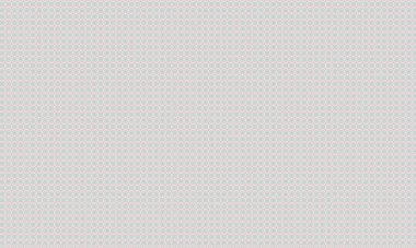 Birbirine kenetlenmiş dairesel şekillerden oluşan ve simetrik ve pürüzsüz bir düzende taç yaprağı benzeri motifler oluşturan çiçek deseni tekrarlanıyor.