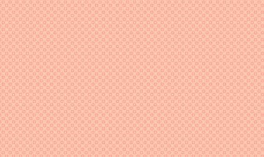 Birbirine kenetlenmiş dairesel şekillerden oluşan ve simetrik ve pürüzsüz bir düzende taç yaprağı benzeri motifler oluşturan çiçek deseni tekrarlanıyor.