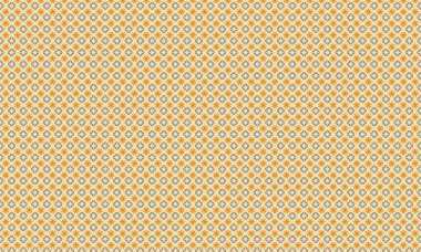 Alternatif taç yaprağı patlamaları ve simetrik bir düzende dizilmiş dört yapraklı çiçek unsurları içeren dekoratif, pürüzsüz çiçek deseni..