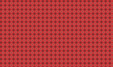 Alternatif taç yaprağı patlamaları ve simetrik bir düzende dizilmiş dört yapraklı çiçek unsurları içeren dekoratif, pürüzsüz çiçek deseni..