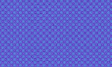 Alternatif taç yaprağı patlamaları ve simetrik bir düzende dizilmiş dört yapraklı çiçek unsurları içeren dekoratif, pürüzsüz çiçek deseni..