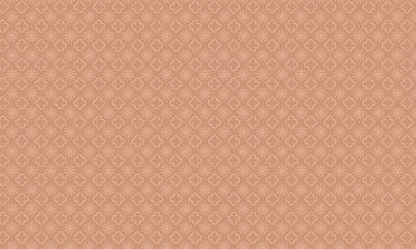 Alternatif taç yaprağı patlamaları ve simetrik bir düzende dizilmiş dört yapraklı çiçek unsurları içeren dekoratif, pürüzsüz çiçek deseni..