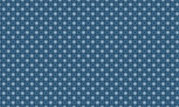 Alternatif taç yaprağı patlamaları ve simetrik bir düzende dizilmiş dört yapraklı çiçek unsurları içeren dekoratif, pürüzsüz çiçek deseni..