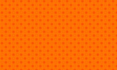 Alternatif taç yaprağı patlamaları ve simetrik bir düzende dizilmiş dört yapraklı çiçek unsurları içeren dekoratif, pürüzsüz çiçek deseni..