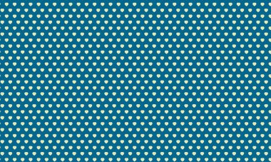 Elle çizilmiş kalpler ve küçük yıldız aksanları içeren, şakacı, kusursuz bir düzende tekrarlanan kalp deseni..