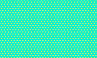 Elle çizilmiş kalpler ve küçük yıldız aksanları içeren, şakacı, kusursuz bir düzende tekrarlanan kalp deseni..