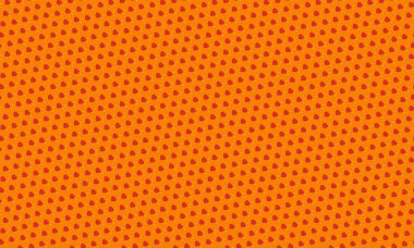 Elle çizilmiş kalpler ve küçük yıldız aksanları içeren, şakacı, kusursuz bir düzende tekrarlanan kalp deseni..