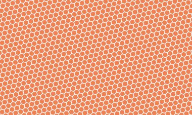 Düzenli geometrik yapıya sahip altıgen deseni tekrarlanıyor. Dijital arkaplan, tekstil ve modern tasarım projeleri için ideal..