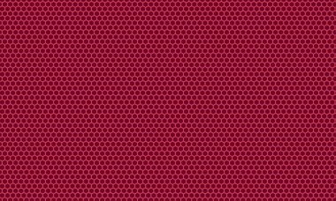 Düzenli geometrik yapıya sahip altıgen deseni tekrarlanıyor. Dijital arkaplan, tekstil ve modern tasarım projeleri için ideal..