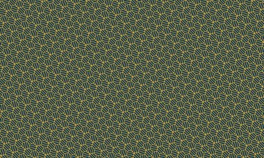 Geometrik bir yapıda doğrusal segmentler tarafından oluşturulan altıgen desen tekrarlanıyor. Arkaplan, duvar kağıtları ve dijital dekor için mükemmel..