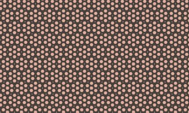 Temiz çizgiler ve geometrik simetri içeren iç içe geçmiş altıgen deseni, dijital arkaplan, iz ve grafik tasarımı için idealdir.