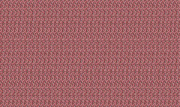 Kusursuz Japon deseni, tekstil, arkaplan ve grafik tasarımı için ideal doğrusal detay ile tekrarlayan geometrik küpleri sergiler.