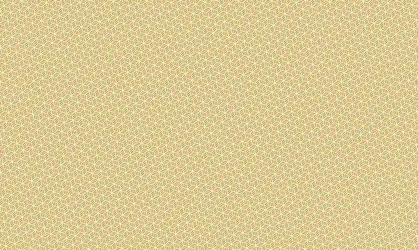 Kusursuz Japon deseni, tekstil, arkaplan ve grafik tasarımı için ideal doğrusal detay ile tekrarlayan geometrik küpleri sergiler.