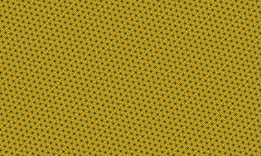 Geleneksel Asanoha deseni, tekrarlayan geometrik yıldız desenleri Japon tekstil tarzında..