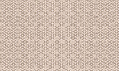 Geleneksel Asanoha deseni, tekrarlayan geometrik yıldız desenleri Japon tekstil tarzında..