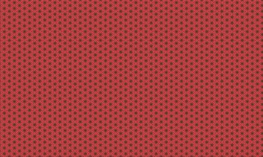 Geleneksel Asanoha deseni, tekrarlayan geometrik yıldız desenleri Japon tekstil tarzında..