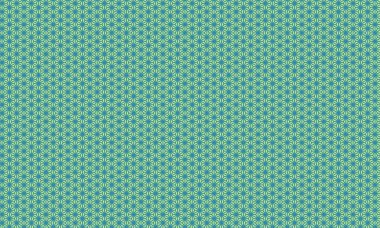 Geleneksel Asanoha deseni, tekrarlayan geometrik yıldız desenleri Japon tekstil tarzında..