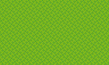 Temiz çizgiler ve birbirine kenetlenmiş şekillerle tekrarlanan yapboz deseni, arka planlar, oyunlar ve eğitim temaları için mükemmel.