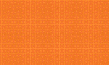 Temiz çizgiler ve birbirine kenetlenmiş şekillerle tekrarlanan yapboz deseni, arka planlar, oyunlar ve eğitim temaları için mükemmel.