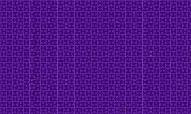 Temiz çizgiler ve birbirine kenetlenmiş şekillerle tekrarlanan yapboz deseni, arka planlar, oyunlar ve eğitim temaları için mükemmel.