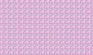 Katmanlı organik şekillere sahip yaprakların tekrarlanması dinamik bir düzen, kumaş, baskı ve yüzey tasarım projeleri için idealdir..